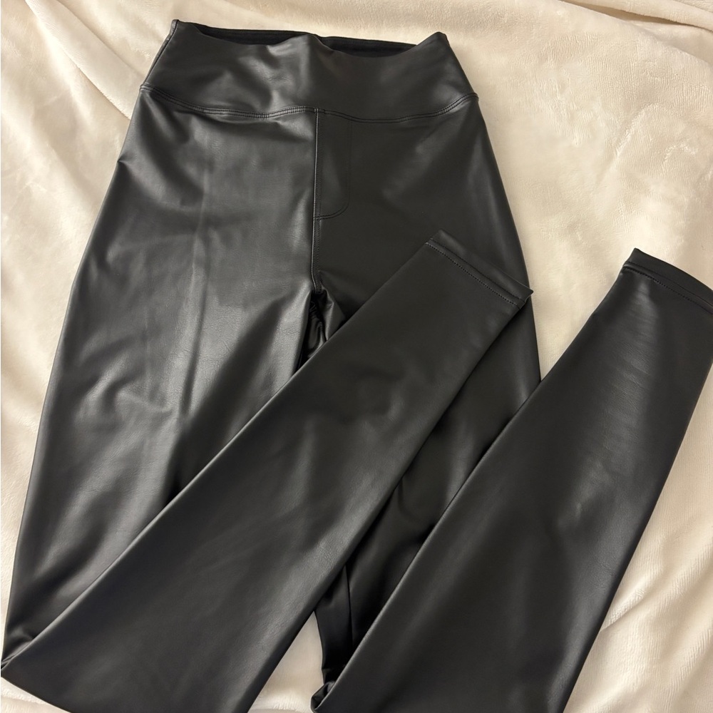 Aerie Faux Leather Leggings